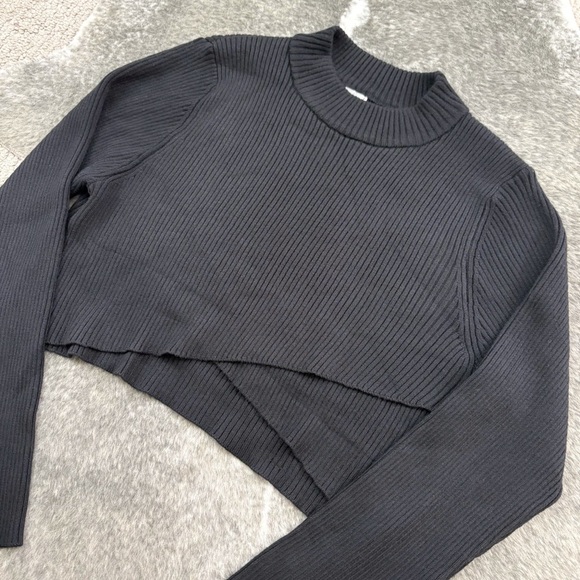 NWT Joie Ribbed Cropped Top - Picture 3 of 11